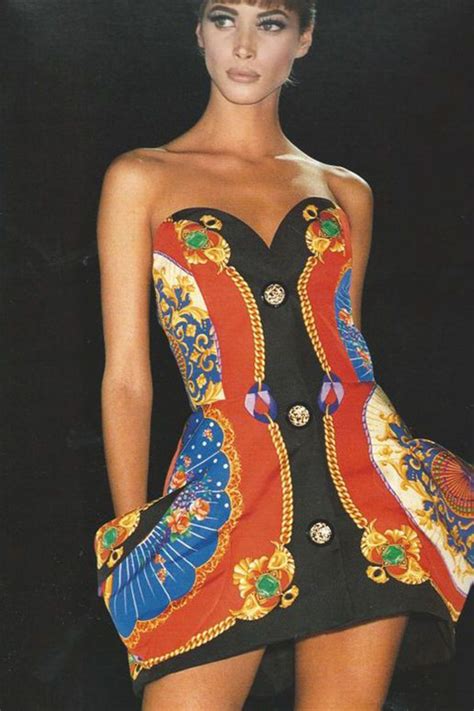 vintage versace style mini dresses abstract|Vintage Gianni Versace Day Dresses .